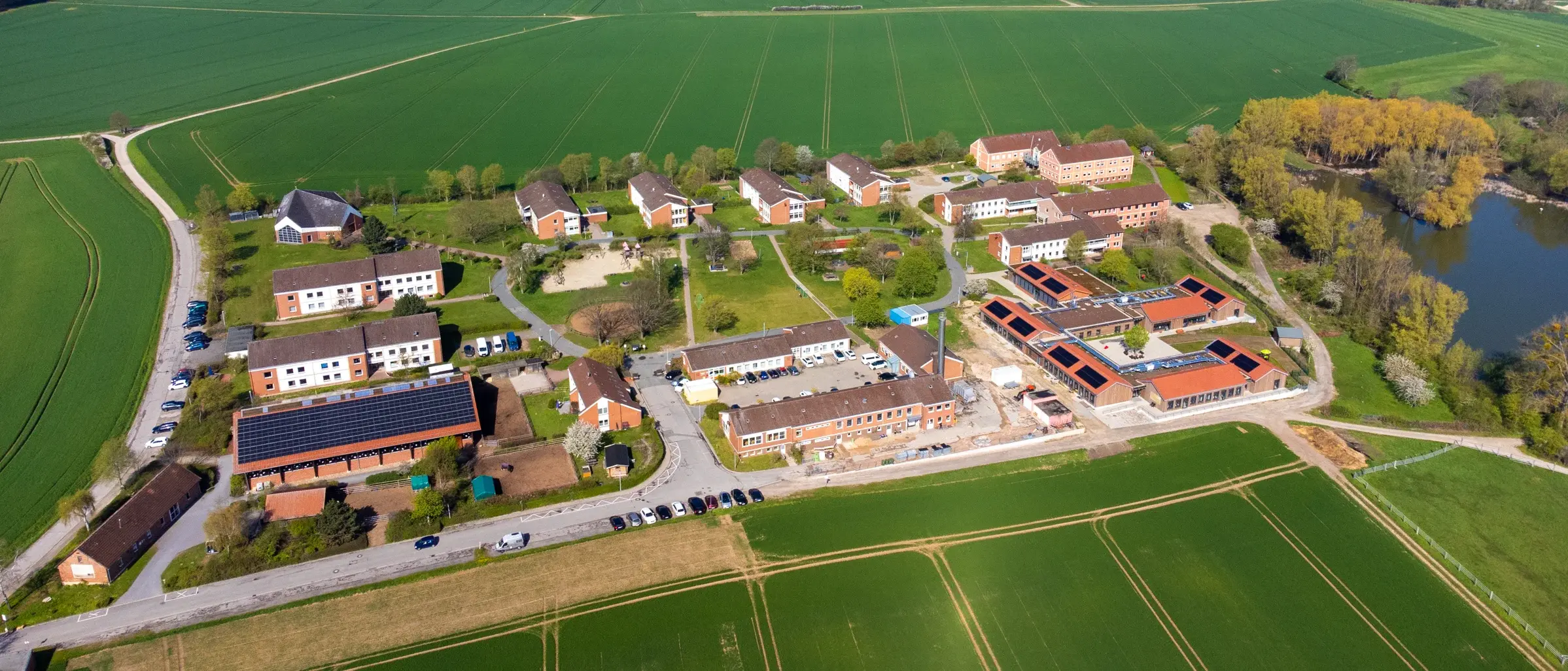 BdC Eingliederungshilfe: Heimstadt Röderhof von oben